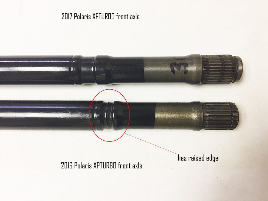 Polaris RZR XP Turbo Heavy Duty Axle Shafts