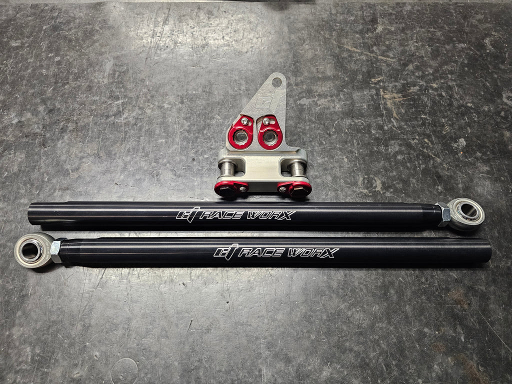 Maverick R Pro Tie Rods with Dampener Mount