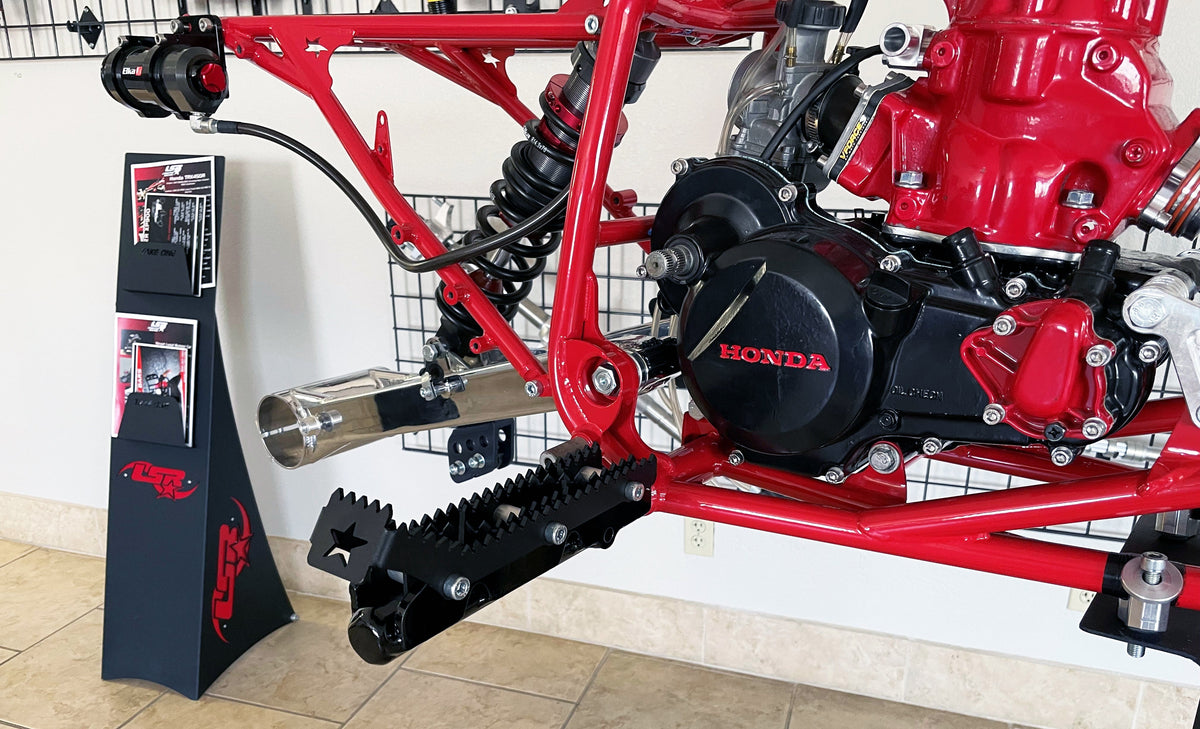 Yamaha YFZ450 DC-PRO Foot Pegs