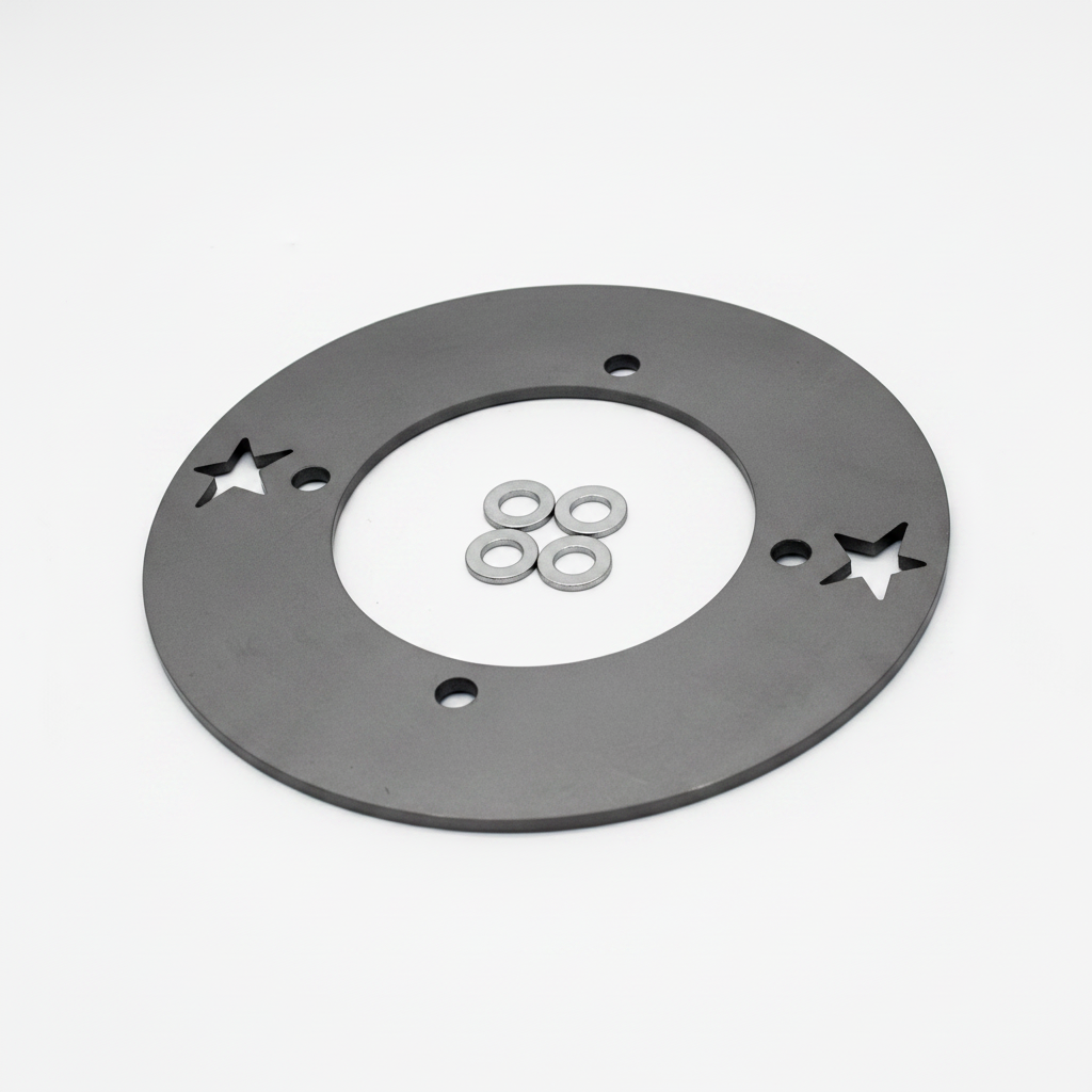Yamaha Raptor 700 stainless steel sprocket guard angled view