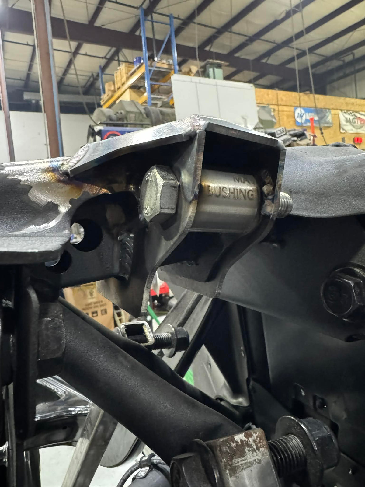 Maverick R Weld On Front Shock Brace