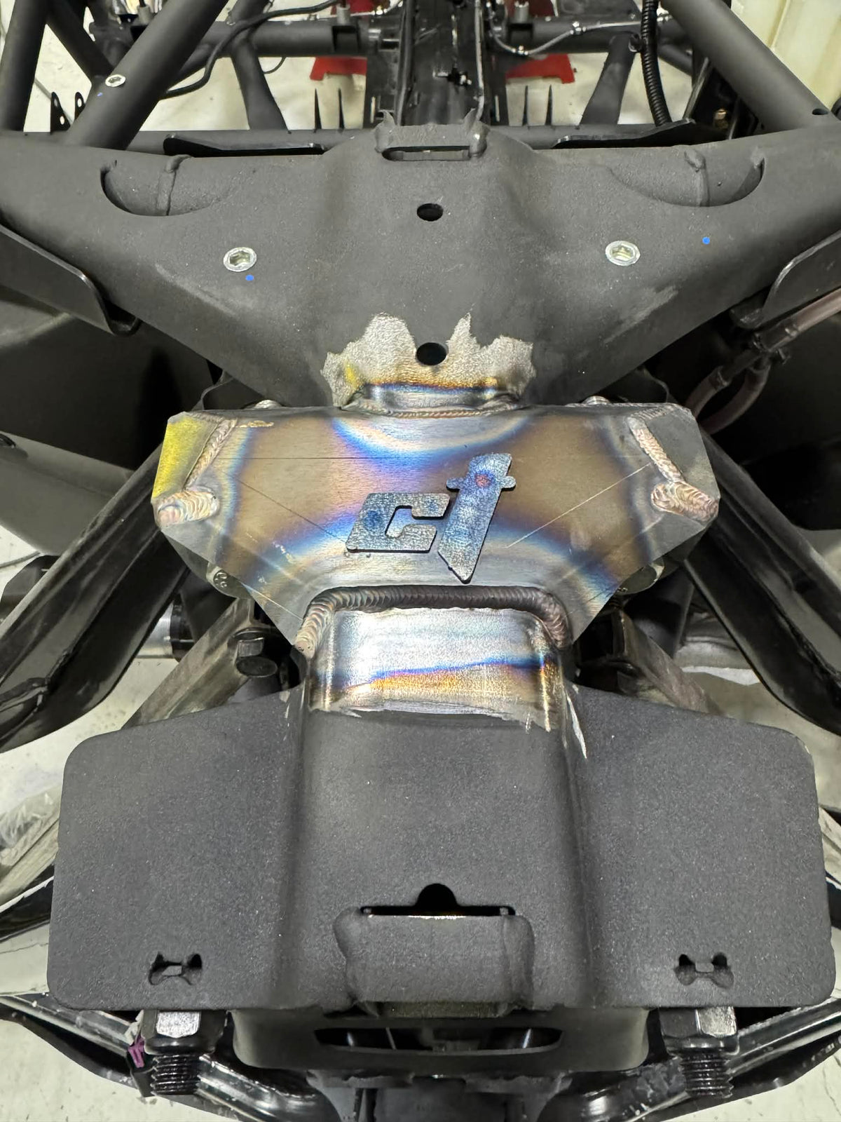Maverick R Weld On Front Shock Brace