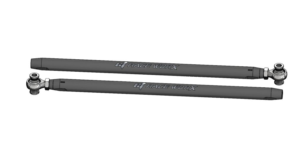 Maverick X3 72" Race Tie Rods - Black Anodized
